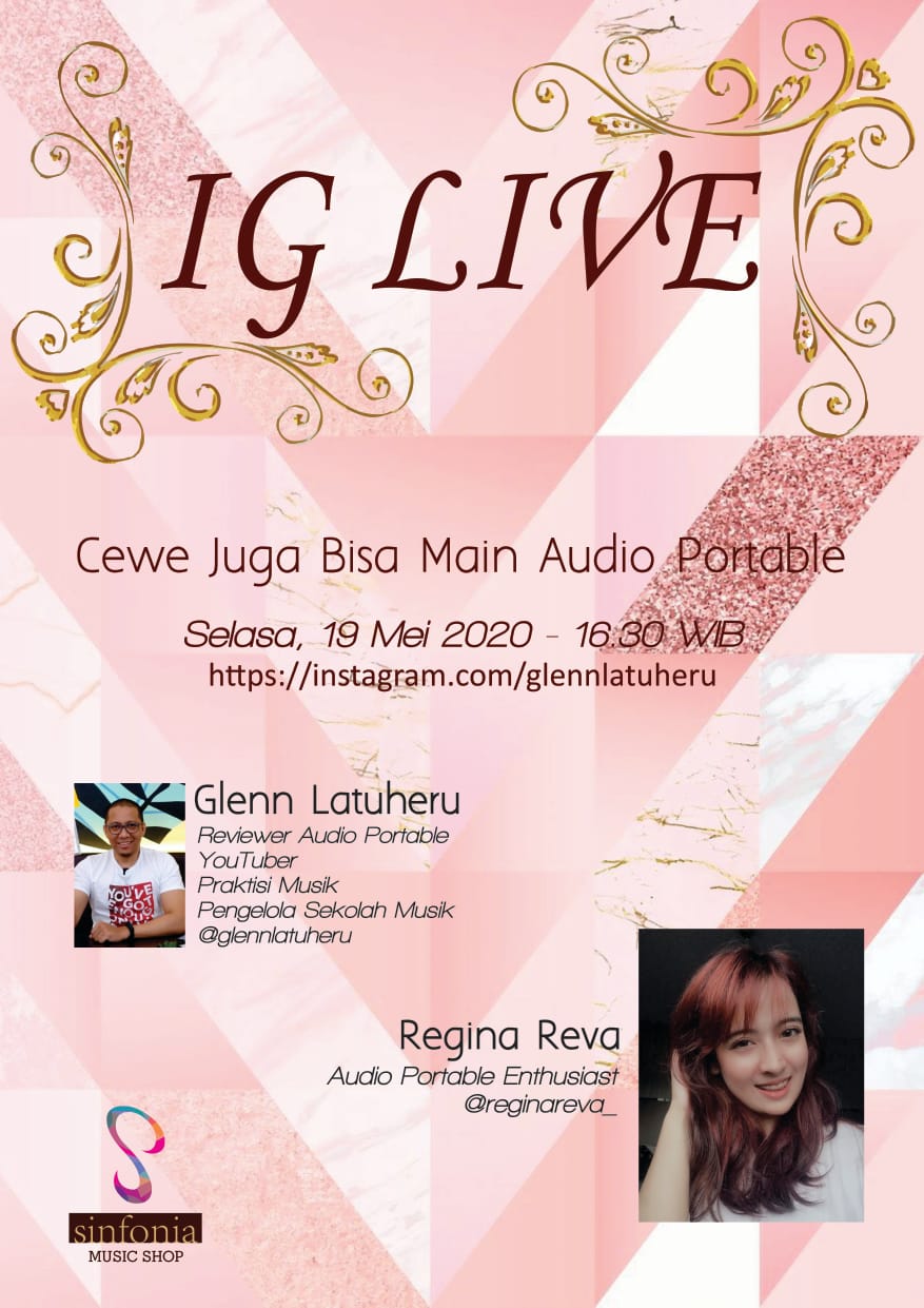IG Live Bareng Regina Reva Audio Portable Enthusiast