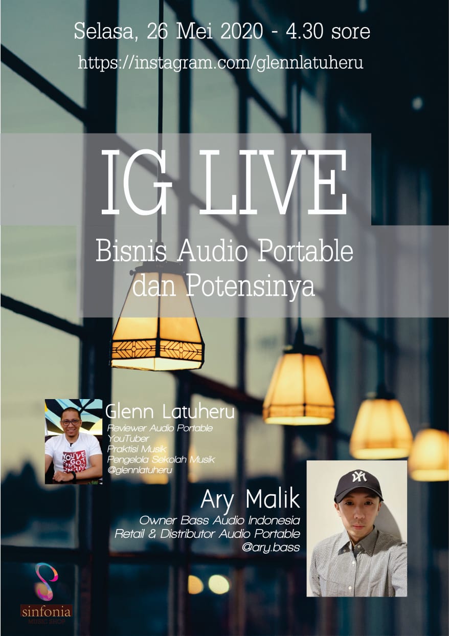 IG Live Bareng Ary Malik, Owner Bass Audio